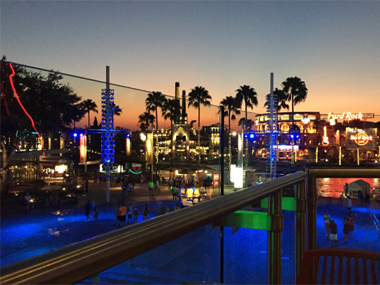 Orlando amusement city Florida USA